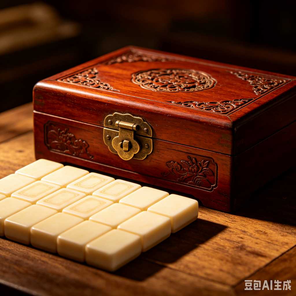 chinese style mahjong set