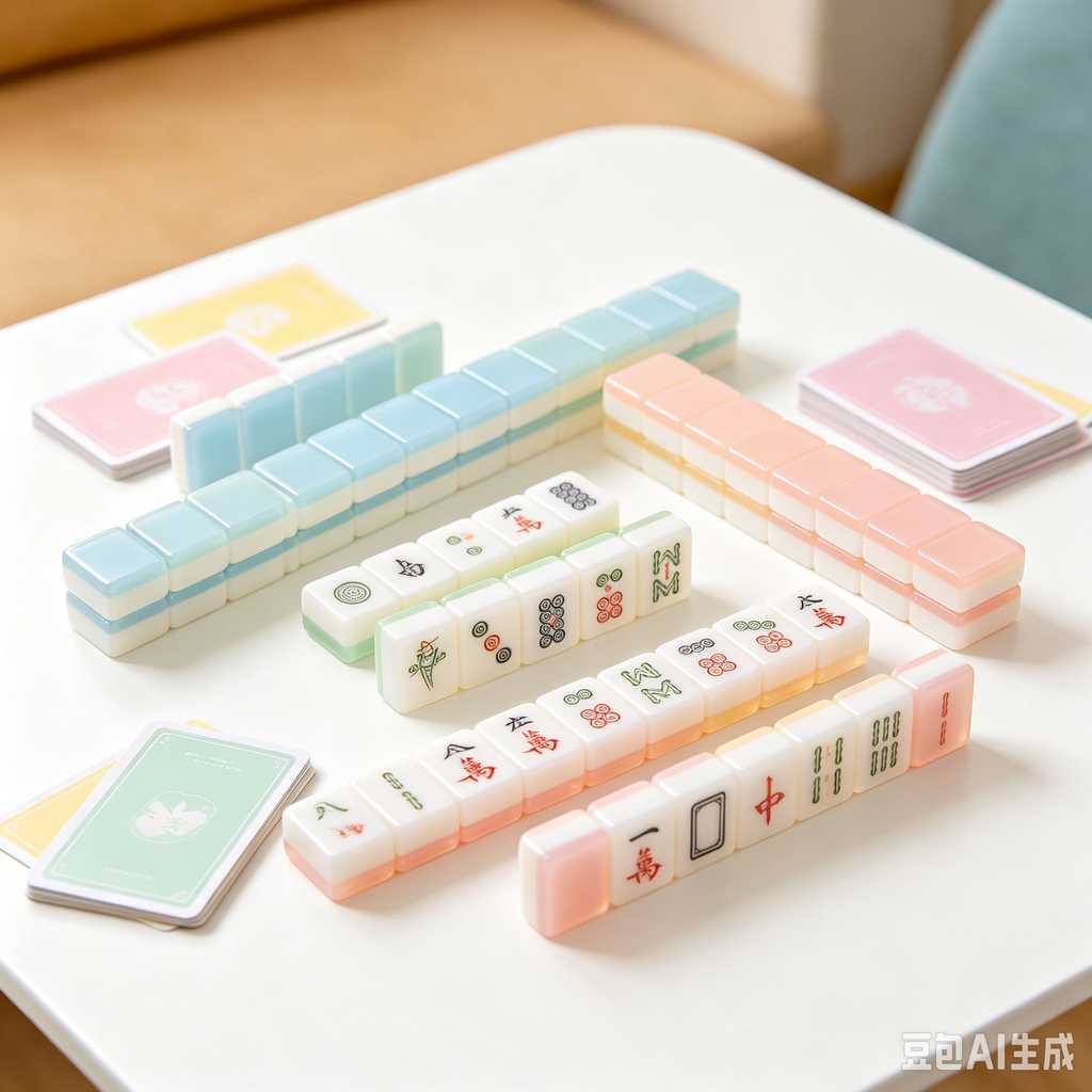 adult senior mahjong game set