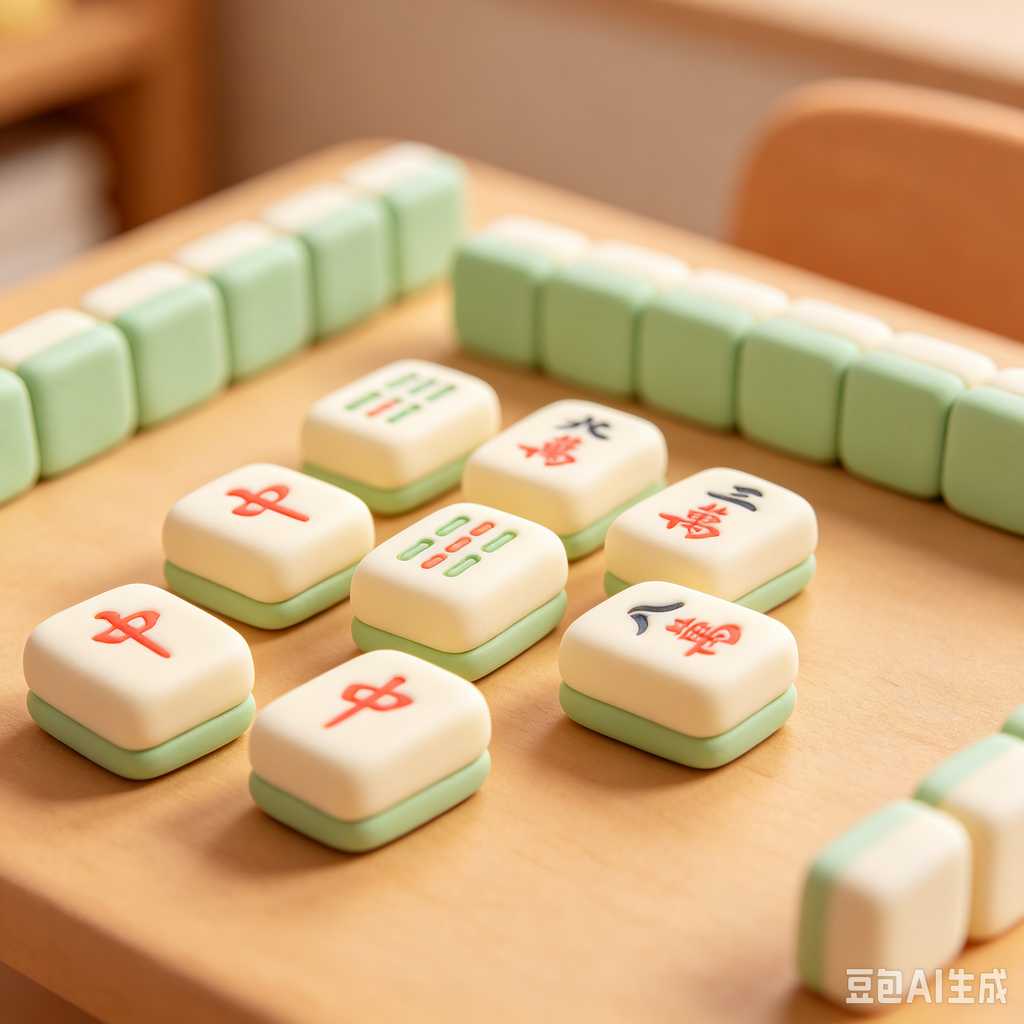 trendy design mahjong tiles