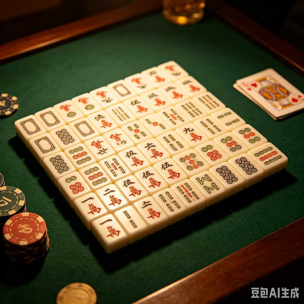 exquisite mini mahjong gift set