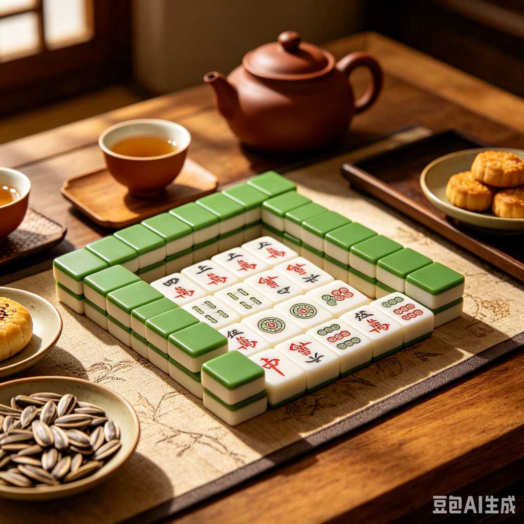 colorful mahjong score chips