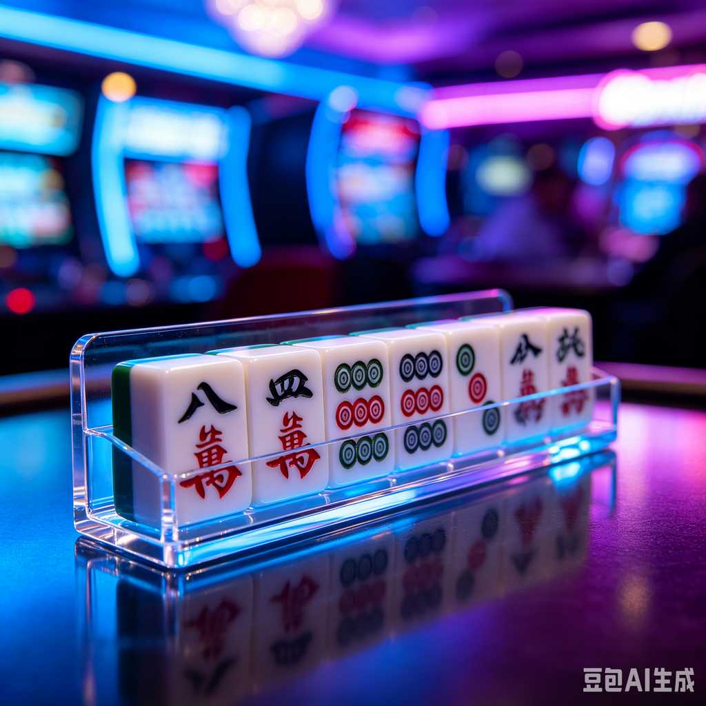 modern text mahjong tiles